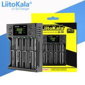 зарядное устройство liitokala lii-s4, 4х-18650, 26650, аа, ааа li-ion, lifepo4, nimh, оригинал, оптом, купить