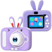 Изображения для Детский фотоаппарат X900 Rabbit, purple