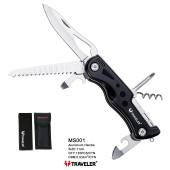 туристический нож traveler 11см ms-001 black/blue/red, оптом, купить