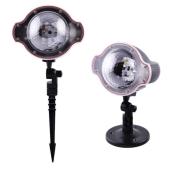 светодиодный лазерный проектор star shower 3-color  809-3-х цветный, дом+улица, 2 кронштейна, waterproof, оптом, купить