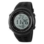 часы наручные 1167bk skmei, black, оптом, купить