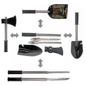 набор туристический 4 в 1 лопата саперная, топор, нож, пила, в чехле traveler х-14, оптом, купить