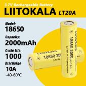аккумулятор 18650, liitokala lt20a, 2000mah, оригинал, оптом, купить