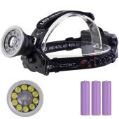 фонарь налобный ct021 10+1 ultra led, 3x18650, power bank, зу type-c, оптом, купить