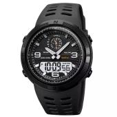 часы наручные 1655bkwt skmei, black-white, ukraine, оптом, купить