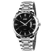 часы наручные 9069sibk skmei, silver-black, оптом, купить