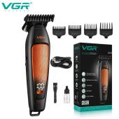 триммер vgr v-925 orange, 4 насадки, led display, 7000-9000 rpm, оптом, купить