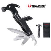 многофункциональный нож (мультитул) с комплектом бит traveler ms-017, оптом, купить