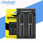 зарядное устройство liitokala lii-l2, 2x-10440/ 14500/ 16340/ 17355/ 17500/ 17670/ 18350/ 18490/ 18650/ 22650, 5v, оригинал, оптом, купить