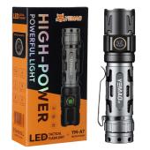 тактический фонарь yemao ym-а7, 2200lm, аккумулятор 21700 (5000 mah), оптом, купить