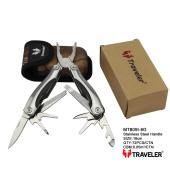 многофункциональный нож (мультитул) traveler mt-609i-8g 16см, оптом, купить