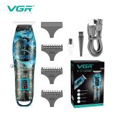 триммер vgr v-923, 3 насадки, led display, оптом, купить