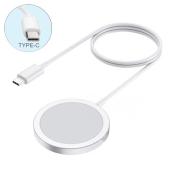 беспроводное зарядное устройство magsafe charger 15w/a2140, type-c, оптом, купить