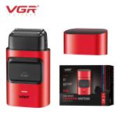 электробритва vgr v-307 red шейвер, двойное лезвие,  2000mah, 9000 rpm, оптом, купить