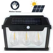 фонарь 999-38w вольфрамовые лампы, motion sensor, 1х18650, солнечная панель, оптом, купить