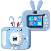 детский фотоаппарат x900 rabbit, blue, оптом, купить