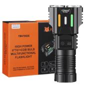 фонарь yemao ym-f302x-6tg+cob(white+red), 2x26350, power bank, зу type-c, магнит, оптом, купить
