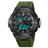 часы наручные 2221ag skmei, army green, оптом, купить