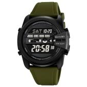 часы наручные 2442ag skmei, army green, оптом, купить