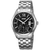 часы наручные 9319sibk skmei, silver-black, оптом, купить