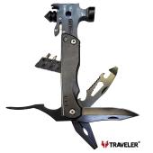 многофункциональный молоток 16 в 1, инструмент traveler ms-034-f-3, оптом, купить