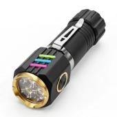 фонарь night vision fluorescence 301-3xte, 1x18650, зу type-c, магнит, box, оптом, купить