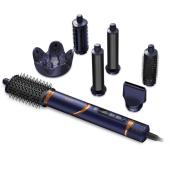 фен-стайлер vgr 7 в 1 v-477 dark blue, professional, 7 насадок, 1400 вт, оптом, купить