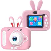 Изображения для Детский фотоаппарат X900 Rabbit, pink