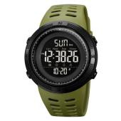 часы наручные 2070ag skmei, army green, оптом, купить