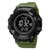 часы наручные 2037ag skmei, army green, compass, оптом, купить