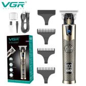Изображения для Машинка (триммер) для стрижки волосся VGR V-983, Professional, 4 насадки, LED Display