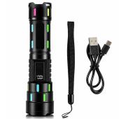 фонарь night vision fluorescence 626-tg, 1х18650, зу type-c, zoom, box, оптом, купить