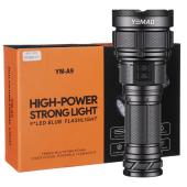 фонарь yemao ym-a9 9led, 2x26650, power bank, зу type-c, колпачек, 3 фильтра, оптом, купить