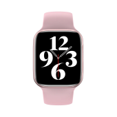 apl watch series 6 hw22 plus, wearfitpro, 44mm, aluminium, беспроводная зарядка, голосовой вызов, pink, оптом, купить