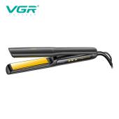 выпрямитель для волос vgr v-517 black, 150-230°c, титановое покрытие, led display, оптом, купить