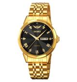часы наручные 2291gdbk skmei, gold-black, оптом, купить