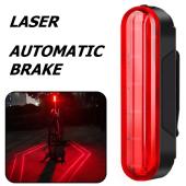 велофонарь leadbike ld80-6led с лазерной разметкой, waterproof, li-ion  аккумулятор, зу type-c, оптом, купить