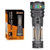 фонарь yemao ym-a5 tg 30w, 1x21700, power bank, зу type-c, zoom, функция лампы, оптом, купить