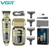 комплект vgr 2 в 1 v-641 триммер и шейвер, оптом, купить