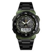 часы наручные 1370ag skmei, army green, ukraine, оптом, купить