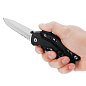 Багатофункціональний ніж (Мультитул) Traveler MQ-034 Black