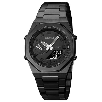 часы наручные 1816bkbkbk skmei, black/black-black, оптом, купить