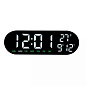 Годинник мережний VST-913-6, білий, температура, USB