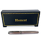 Шариковая ручка в подарочном футляре, металлическая (хром) Honest 906