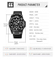 Часы наручные 2399BK SKMEI, BLACK