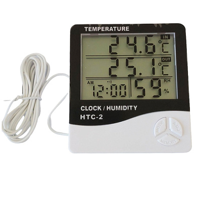 термометр с гигрометром htc -2, 2-й сорт, оптом, купить