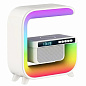 Light Sound Machine XM-G3, RGB ночник, часы, беспроводная зарядка,  Bluetooth колонка