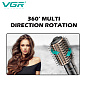 Фен-стайлер VGR V-494 BLACK, 2 режима, 3 уровня температуры