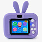 Детский фотоаппарат X900, PURPLE RABBIT