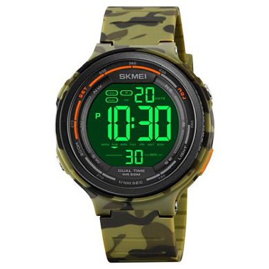 часы наручные 1841cmgn skmei, army green camouflage, оптом, купить